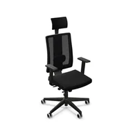 Fotele i krzesła biurowe - Krzesło obrotowe NOWY STYL NAVIGO OPERATIVE MESH CSE 14 czarne /WNAV003S-00000067/ - miniaturka - grafika 1