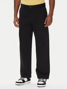 DC Chinosy Worker Baggy ADYNP03097 Czarny Baggy Fit - Spodnie męskie - miniaturka - grafika 1