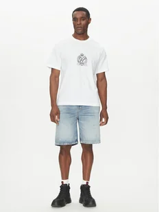 HUGO T-Shirt 50538246 Biały Regular Fit - Koszulki męskie - miniaturka - grafika 1