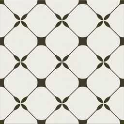 Gres szkliwiony LOVELY PATCHWORK SENTIMA white-black mat 29,8x29,8 gat. II - Płytki ceramiczne - miniaturka - grafika 1