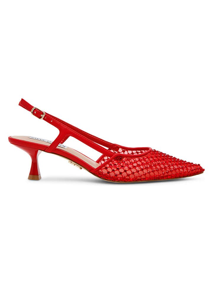 Steve Madden Czółenka w kolorze czerwonym