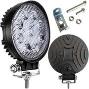 Oświetlenie warsztatowe - LAMPA 9 LED HALOGEN ROBOCZY SZPERACZ 27W 12V 24V - miniaturka - grafika 1