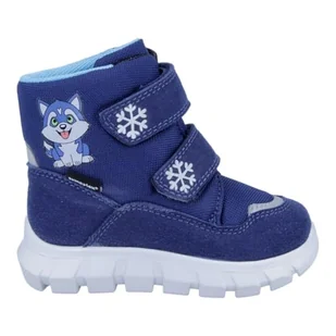 Richter Buty dziecięce Unisex Baby Snow Mini buty zimowe, Nautical (PrintHusky), 23 EU - Buty dla dziewczynek - miniaturka - grafika 1