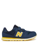 Buty dla chłopców - New Balance Sneakersy GV500NH1 Niebieski - miniaturka - grafika 1