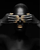 Malowanie po numerach - Artnapi 40x50cm Malowanie Po Numerach - Ciemność - Na Drewnianej Ramie - miniaturka - grafika 1