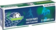 Przybory szkolne - Starpak Farby plakatowe 12 kolorów do malowania Football - miniaturka - grafika 1