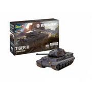 Modele do sklejania - Revell Niemiecki czołg ciężki Tiger II Ausf. B World of Tanks 03503 - miniaturka - grafika 1