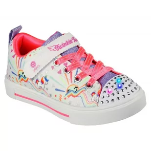 Buty Skechers Unicorn Sunshine 314802L Wmlt białe - Buty dla dziewczynek - miniaturka - grafika 1