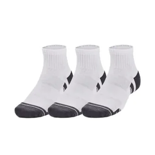 Skarpetki półśrednie - Under Armour - Wydajność - Zestaw 3 - Wytrzymała bawełna - Unisex - Skarpetki męskie - miniaturka - grafika 1