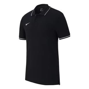 Nike, Koszulka męska, TM Club 19 AJ1502 010, czarny, rozmiar S - Koszulki sportowe męskie - miniaturka - grafika 1