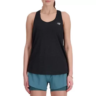 Koszulka New Balance WT41250BKH - czarna - Koszulki sportowe damskie - miniaturka - grafika 1