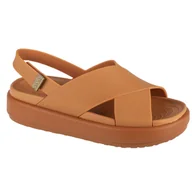 Sandały damskie - Buty do chodzenia damskie Crocs Brooklyn Luxe Strap - miniaturka - grafika 1