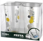 Akcesoria i części AGD - Komplet szklanek Brunner Festa Space - miniaturka - grafika 1