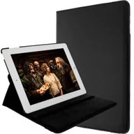 Etui do tabletów - Czarne etui do Apple iPad 2, 3, 4 i Retina z podstawką - miniaturka - grafika 1
