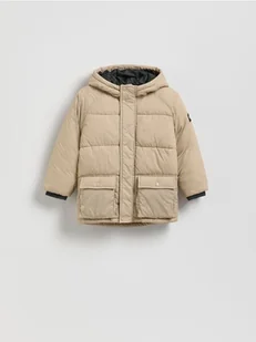 Reserved - Kurtka z kapturem - beżowy - Kombinezony dla dzieci - miniaturka - grafika 1