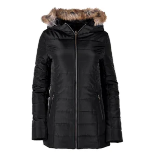 Damska Kurtka zimowa pikowana HI-TEC LADY EVA 65242-BLACK - Kurtki damskie - miniaturka - grafika 1