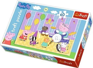 Trefl Puzzle 60el 17312 Peppa Na Balu pudełko - Puzzle - miniaturka - grafika 1