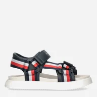 Buty dla chłopców - Sandały dziecięce Tommy Hilfiger Stripes Sandal T3B2-32905-1355800- 37 Blue (8052578195291_PL) - miniaturka - grafika 1