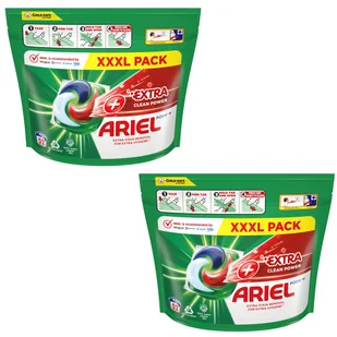 2x Kapsułki do prania ARIEL Extra Clean Power 52 szt - Środki do prania - miniaturka - grafika 1