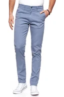 Spodnie męskie - Wrangler, Spodnie męskie, Chino Flinstone Blue W16Lhe13F, rozmiar W30 L34 - miniaturka - grafika 1