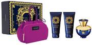 Zestawy kosmetyków damskich - Zestaw prezentowy dla kobiet Versace Dylan Blue Pour Femme Perfumy w sprayu 100 ml, 4 elementy (8011003884971) - miniaturka - grafika 1