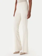 Spodnie damskie - Rinascimento Spodnie materiałowe CFC0127876003 Beżowy Slim Fit - miniaturka - grafika 1