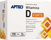 Witaminy i minerały - Synoptis PHARMA SP Z O.O Witamina D 2000 j.m Forte Apteo 125 kaps 3031071 - miniaturka - grafika 1