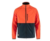 Kurtki męskie - Fjallraven 12500138-555-214 HC Hybrid Wind Jacket M Jacket kurtka męska, granatowo-pomarańczowa, rozmiar L - miniaturka - grafika 1