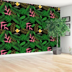 Fototapeta Tropikalne liście - Fototapety - miniaturka - grafika 1