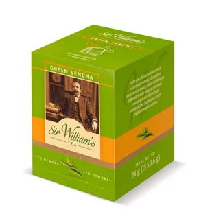 Zielona herbata Sir Williams Tea Green Sencha 15x1,6g - Herbata - miniaturka - grafika 1