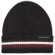 Czapki damskie - Czapka Corporate Beanie AM0AM11484 BDS (TH932-a) Tommy Hilfiger - miniaturka - grafika 1