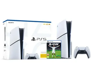 Sony PlayStation 5 Slim D Chassis PS5 1TB z napędem + EA SPORTS FC 25 - Konsole Playstation - miniaturka - grafika 1