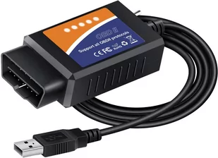 ELM327 USB INTERFEJS DIAGNOSTYCZNY PRZEŁĄCZNIK HS/MS dla FORD MAZDA FORSCAN - Diagnostyka samochodowa - miniaturka - grafika 1