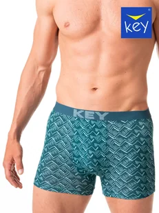 SZORTY KEY MXH-904 A24 (kolor zielony, rozmiar L) - Majtki męskie - miniaturka - grafika 1
