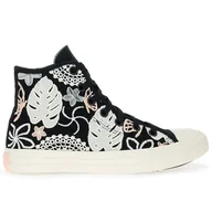 Trampki damskie - Buty Converse Chuck Taylor All Star Butterflies High Top A07536C - multikolor - miniaturka - grafika 1