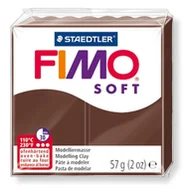 Akcesoria rzeźbiarskie - Fimo Soft, masa termoutwardzalna, modelina, czekoladowa - miniaturka - grafika 1