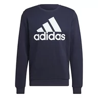 Bluzy męskie - adidas Męska bluza M Bl FL SWT, Tinley/Biały, XS, Tinley/biały, XS - miniaturka - grafika 1