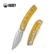 Noże - Nóż składany Kubey Momentum Ultem, Bead Blasted AUS-10 by Sherif Manganas (KU344M) - miniaturka - grafika 1