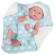 Lalki dla dziewczynek - Hiszpańska Lalka Bobas, Azul Dino Theme - miniaturka - grafika 1