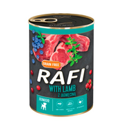 Mokra karma dla psów - Rafi - Junior pełnoporcjowa karma dla szczeniąt z jagnięciną i młodych psów - miniaturka - grafika 1