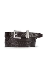 Paski - Gino Rossi Pasek BLYL23004 Brązowy - miniaturka - grafika 1