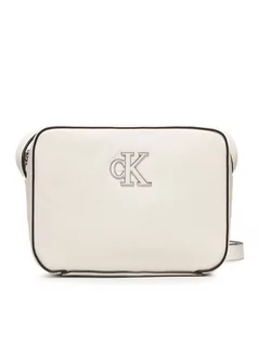 Torebki damskie - Calvin Klein Torebka Minimal Monogram Camera Bag K60K609290 Beżowy - grafika 1