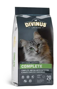 Divinus Cat Complete dla kotów dorosłych 20kg - Sucha karma dla kotów - miniaturka - grafika 1