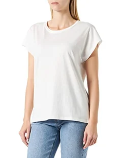 VERO MODA Women's VMPIA SS Wide TOP NOOS T-Shirt, Snow White, S, Snow White, S - Koszulki i topy damskie - miniaturka - grafika 1