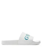 Klapki i japonki męskie - Guess Klapki F4GZ10 BB00F Biały - miniaturka - grafika 1