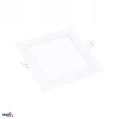Oprawy, klosze i abażury - Oprawa Downlight Led Boled 12W 4000K 960LM IP20 kwadrat biały - miniaturka - grafika 1