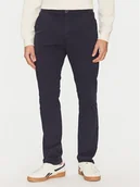 Spodnie męskie - Napapijri Chinosy M-Puyo NP0A4H98 Granatowy Slim Fit - miniaturka - grafika 1