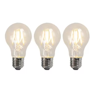 LUEDD Zestaw 3 żarówek LED A60 żarnik 4W 2700K 320lm - Żarówki LED - miniaturka - grafika 1