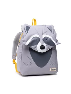 Samsonite Samsonite Happy Sammies - plecak dziecięcy, szary (Raccoon Remy) (szary) - 132076/8735 132076/8735 - Plecaki - miniaturka - grafika 2