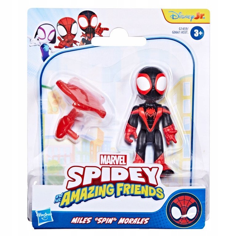 Marvel Spidey i przyjaciele Miles Morales figurka i pajęczyna Hasbro G1459